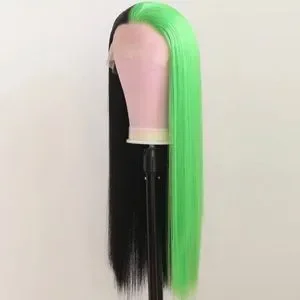 Fashiondeityshair | Accessories | 22 Green Black Straight  display picture 3